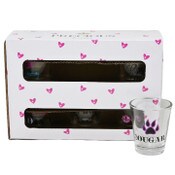 Wholesale - 6pc 1.7oz GIRLS NITE OUT SHOT GLASS SET C/P 12, UPC: 811385034029